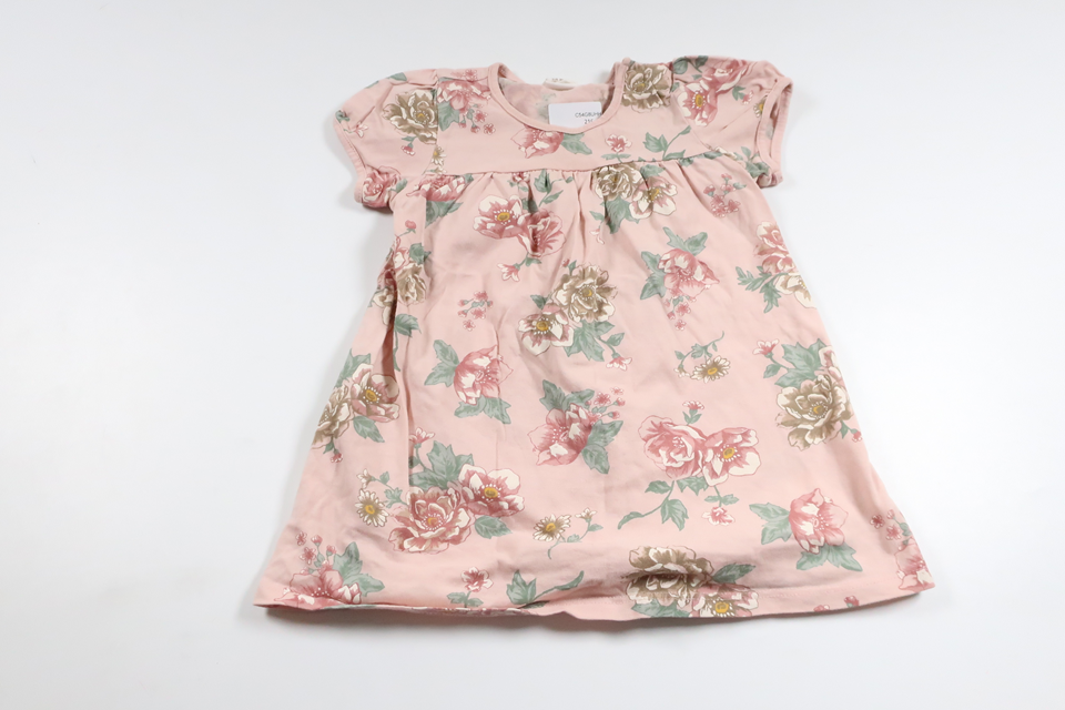 Floral dress from H&M - Size 80 - Pink