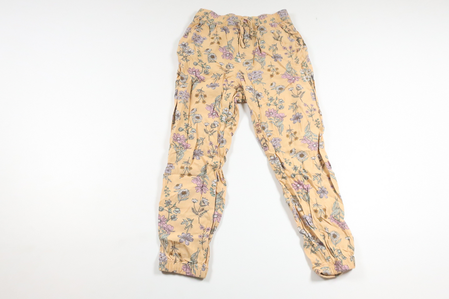 Floral pants from H&M - Size 122 - Yellow