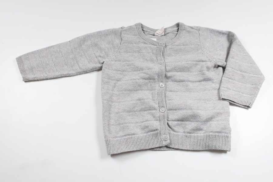 Cardigan from H&M - Size 74 - Grey