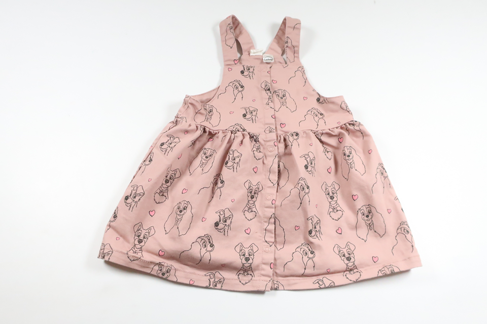 Dress with Lady &amp; the Tramp from H&amp;M - Size 92 - Pink