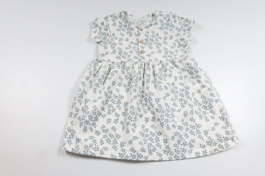 Floral dress from Lindex - Size 74 - White