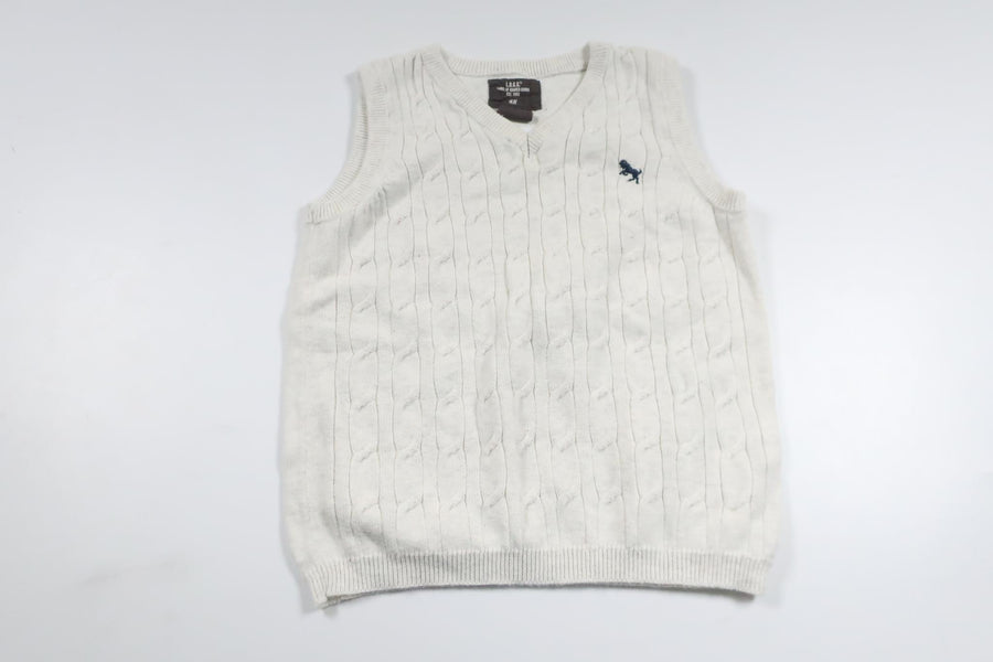 Knitted vest from H&amp;M - Size 92 - Off-white