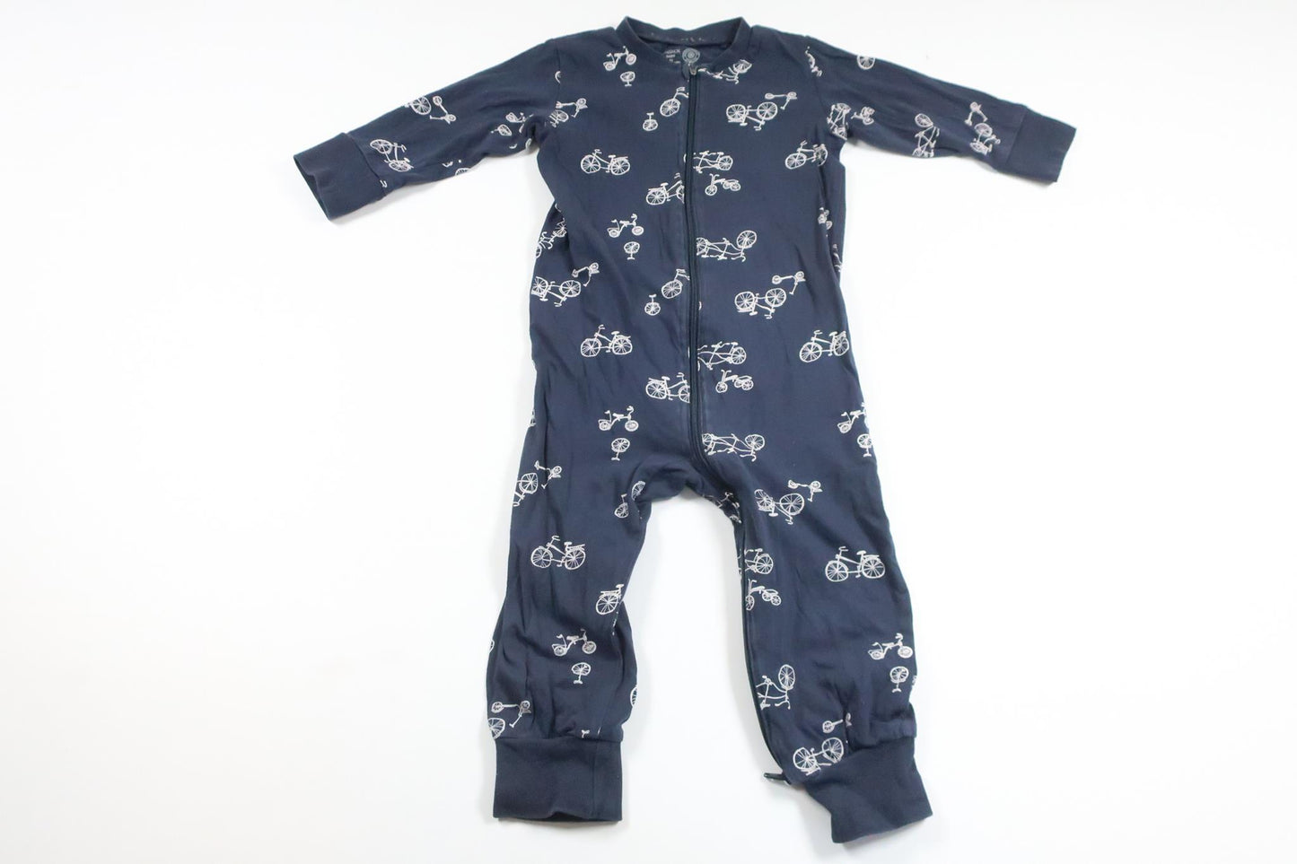Pajamas with bicycles from Lindex - Size 86 - Navy blue