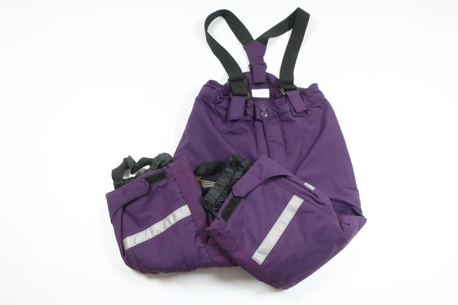 Coveralls with suspenders from FIX by Lindex - Size 104 - Purple