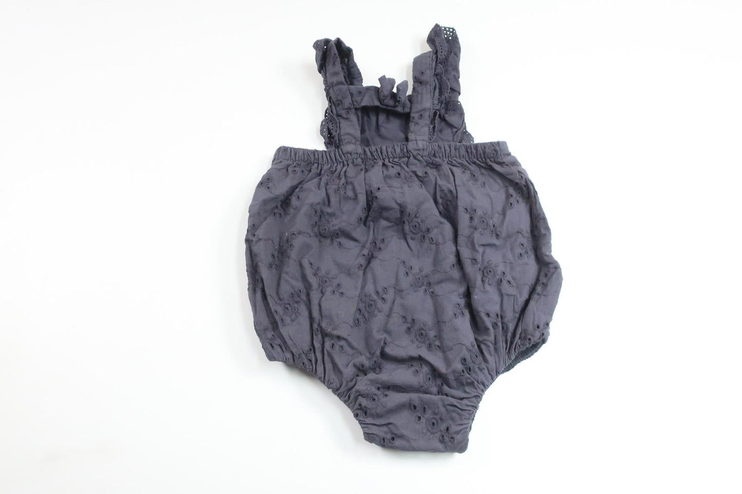 Bodysuit with embroidery from Newbie - Size 68 - Navy blue
