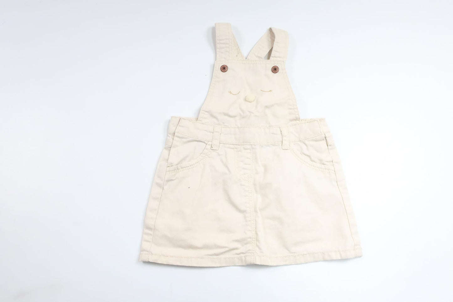 Suspender dress from Kiabi - Size 68/74 - Beige
