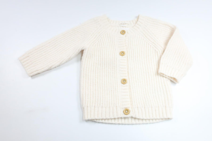 Knitted cardigan from H&M - Size 80 - Off-white