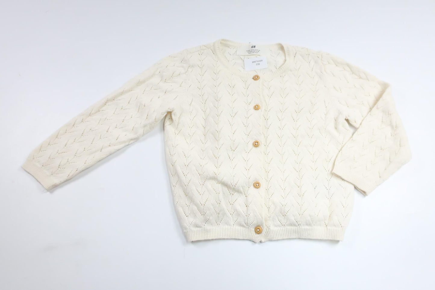 Knitted cardigan from H&M - Size 92 - Off-white