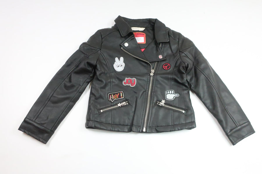 Leather jacket from Orchestra - Size 116 - Black