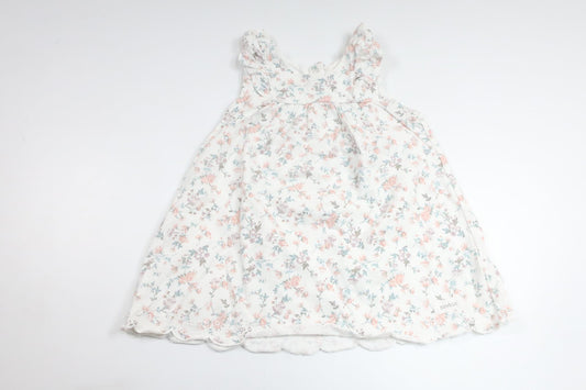 Floral dress from Newbie - Size 74 - White