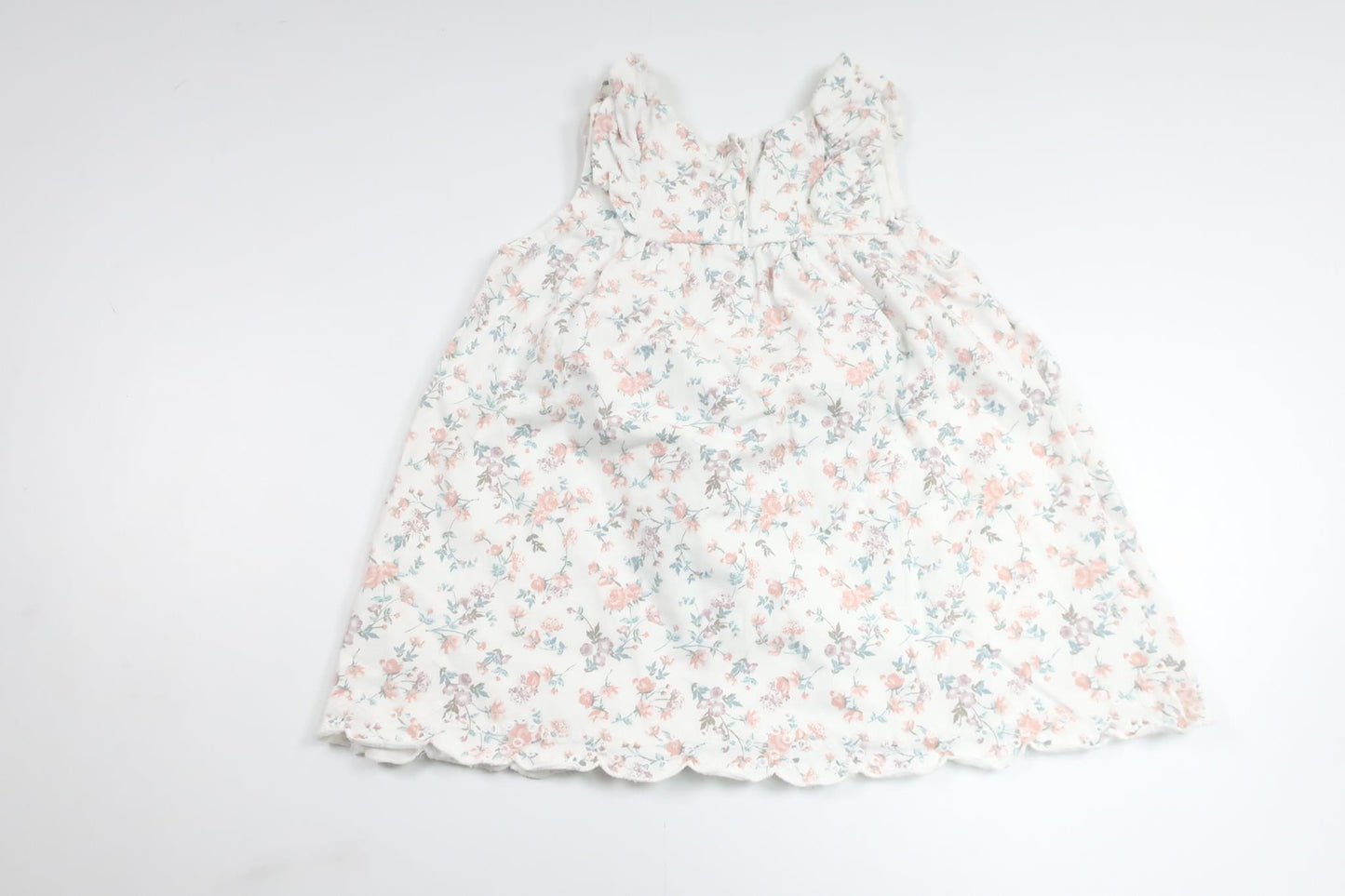 Floral dress from Newbie - Size 74 - White
