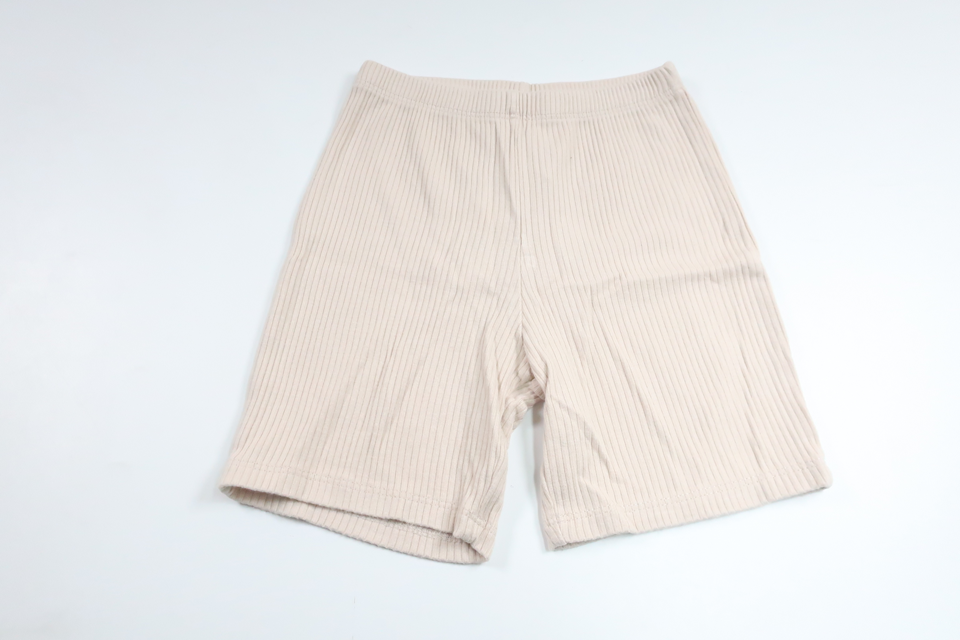 Ribbed shorts from Kitikate - Size 80/86 - Beige