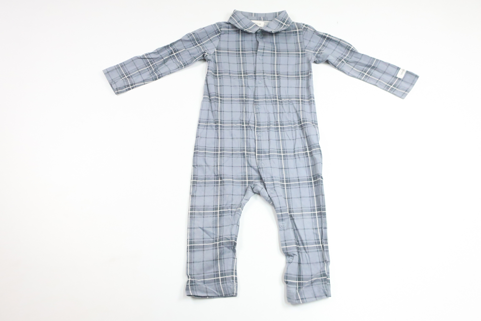 Checked pajamas from Newbie - Size 80 - Blue