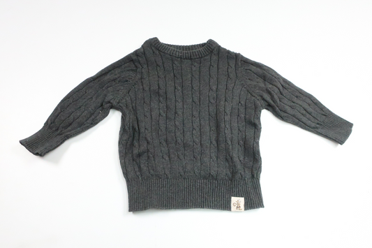 Knitted sweater from Baby Skill - Size 68 - Grey