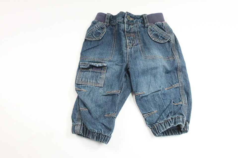Lined pants from Baby Team - Size 68 - Denim