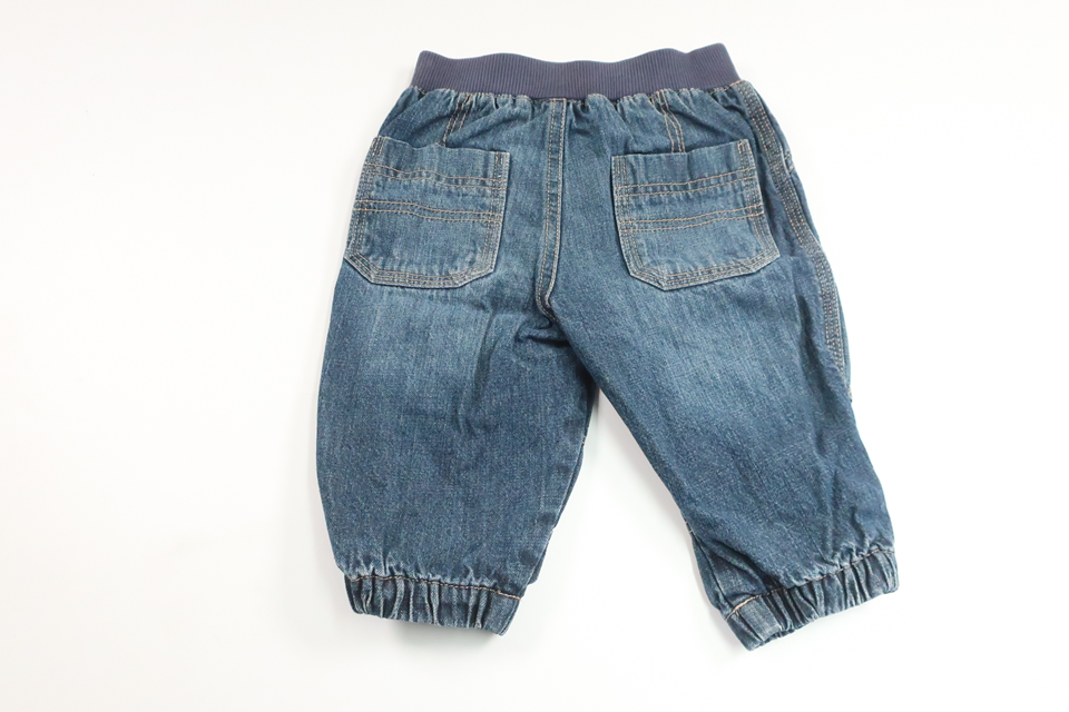 Lined pants from Baby Team - Size 68 - Denim