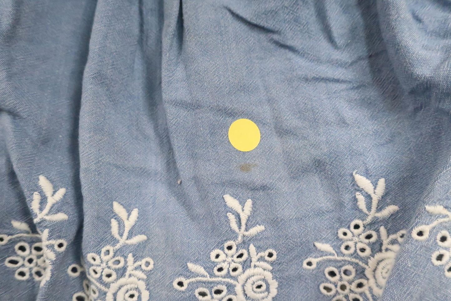 Skirt with embroidery from H&M - Size 104 - Blue