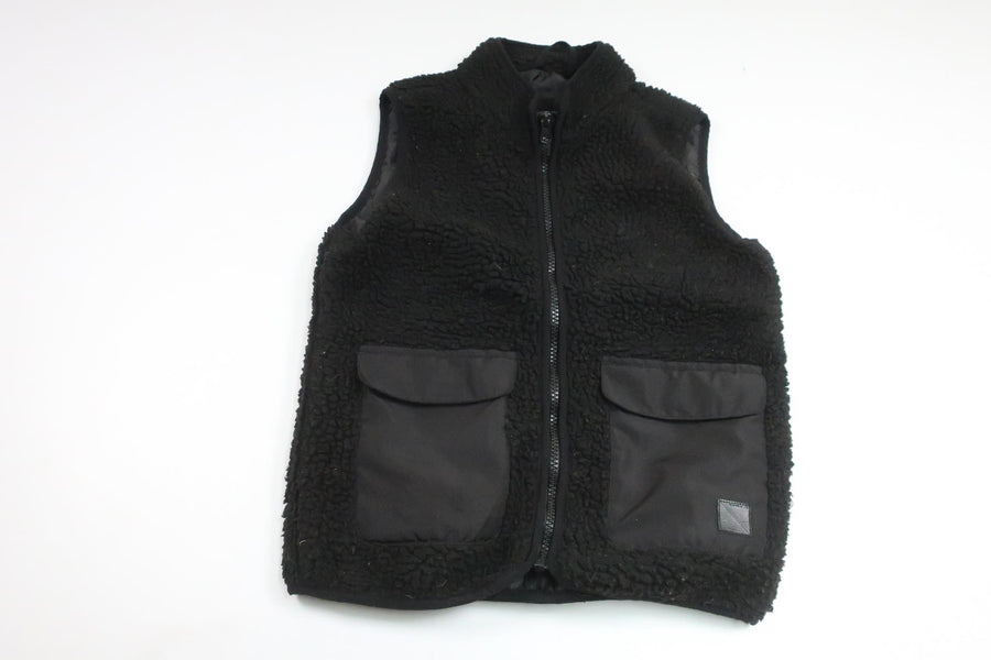 Pile vest from Name It - Size 128 - Black