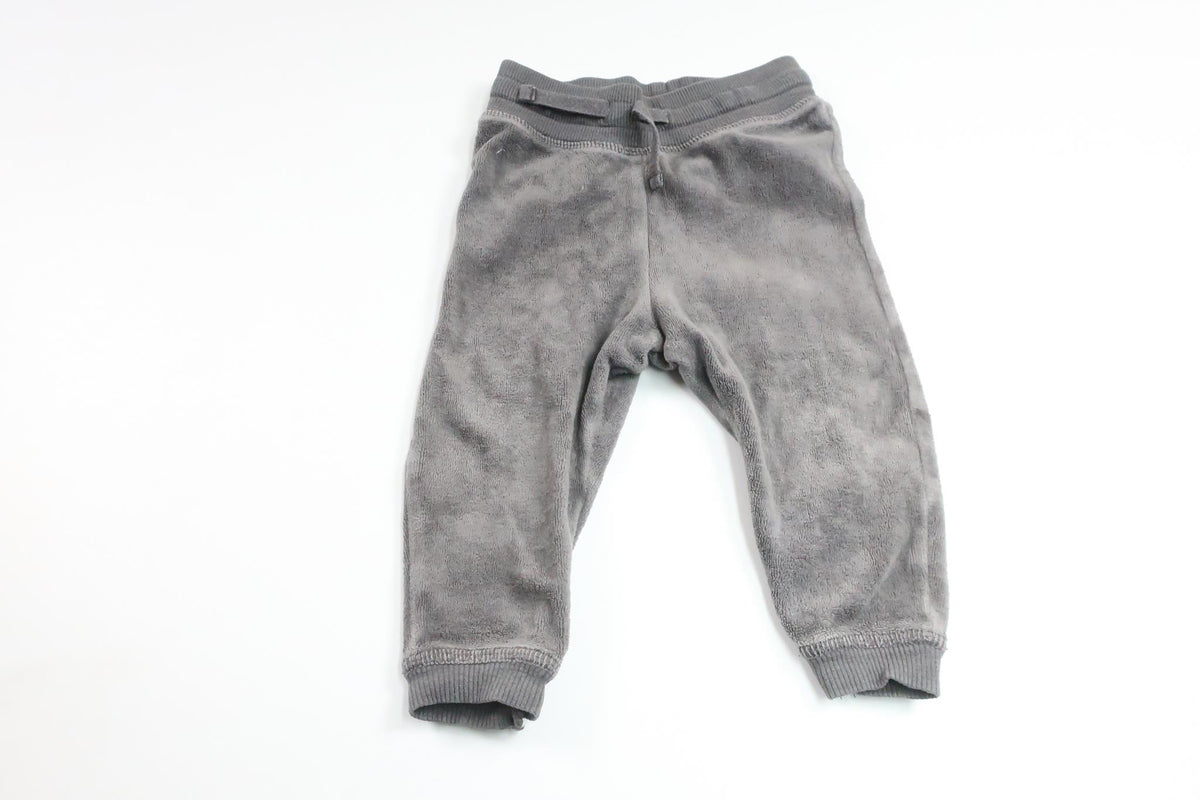 Fleece pants from H&amp;M - Size 68 - Grey