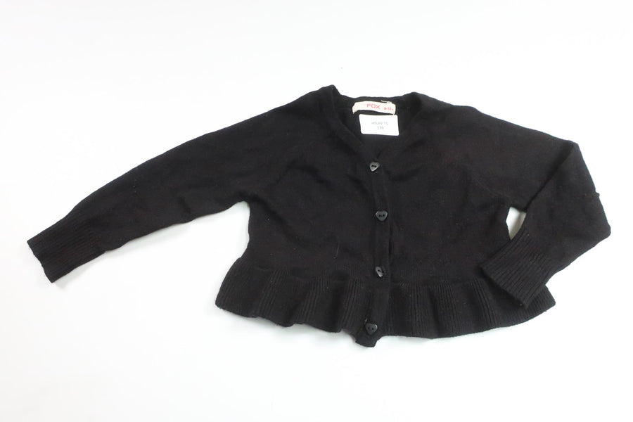 Knitted cardigan from Fox - Size 68/74 - Black