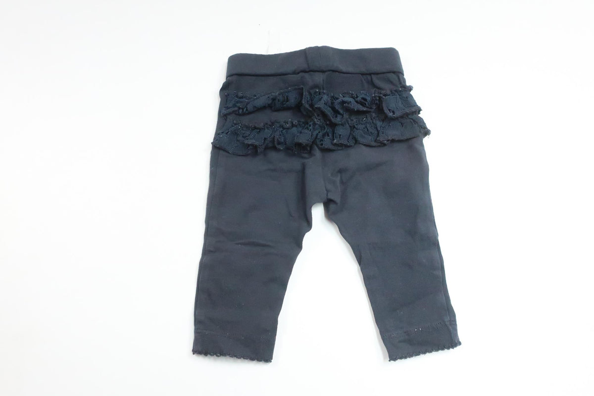 Ruffled trousers from Name It - Size 62 - Navy blue