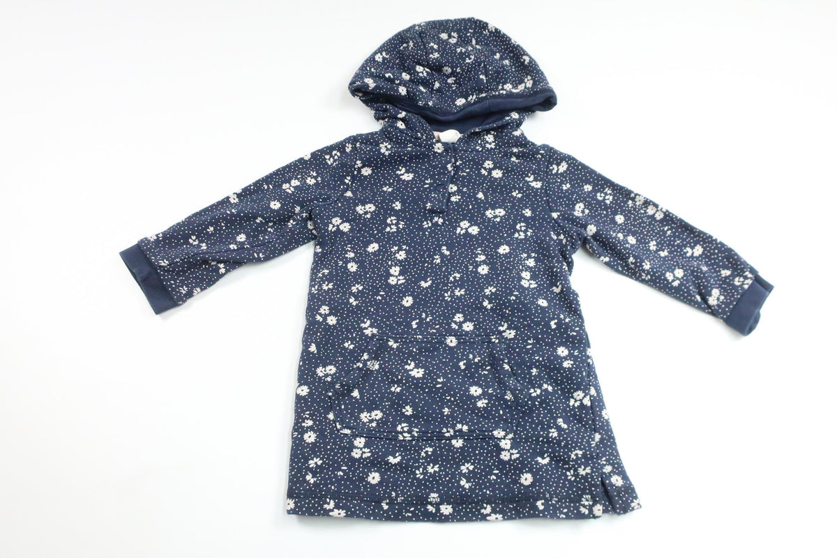 Dress with hood from H&amp;M - Size 86 - Navy blue