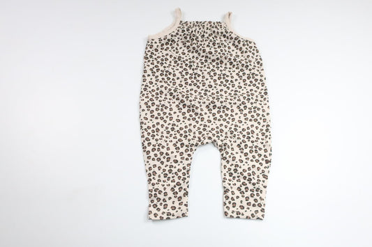 Leopard print jumpsuit from H&amp;M - Size 74 - Beige