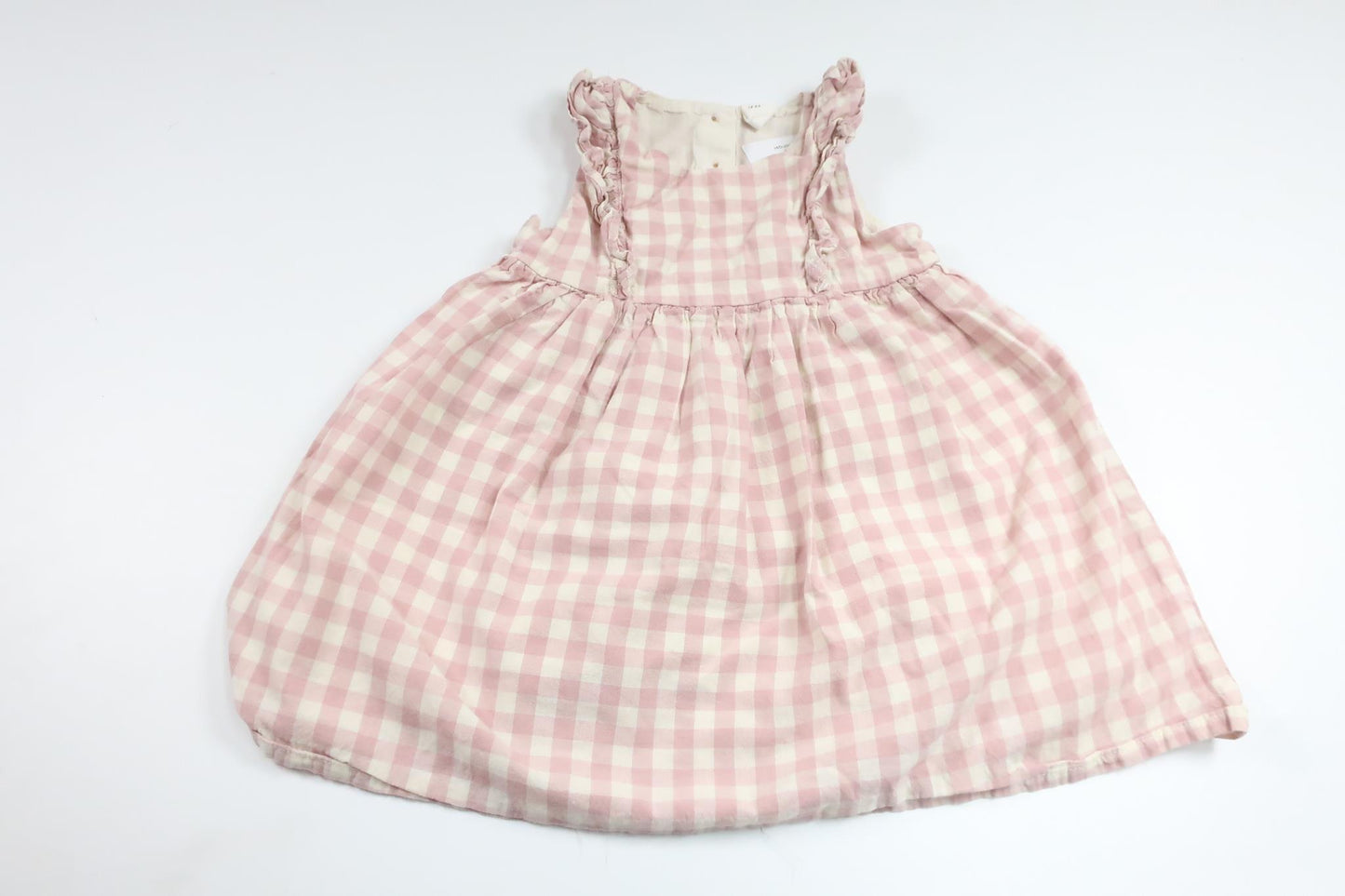 Checked dress from H&amp;M - Size 86 - Pink