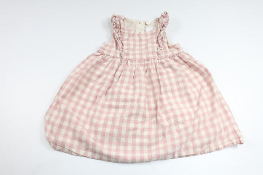 Checked dress from H&amp;M - Size 86 - Pink