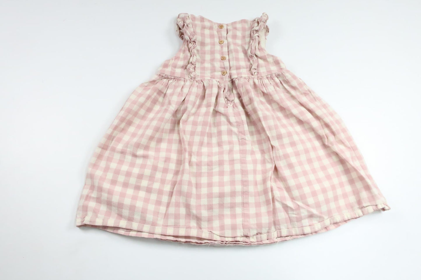 Checked dress from H&amp;M - Size 86 - Pink