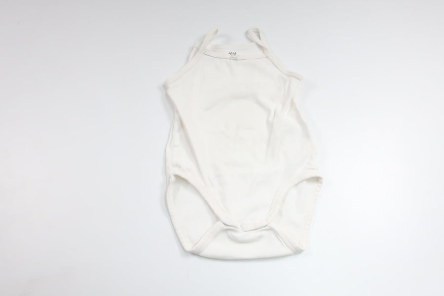 Linen bodysuit from H&M - Size 68/74 - White