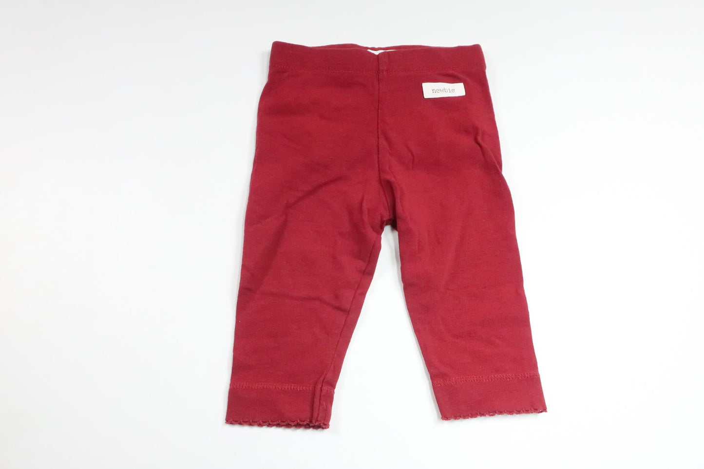Newbie ruffled trousers - Size 62 - Burgundy