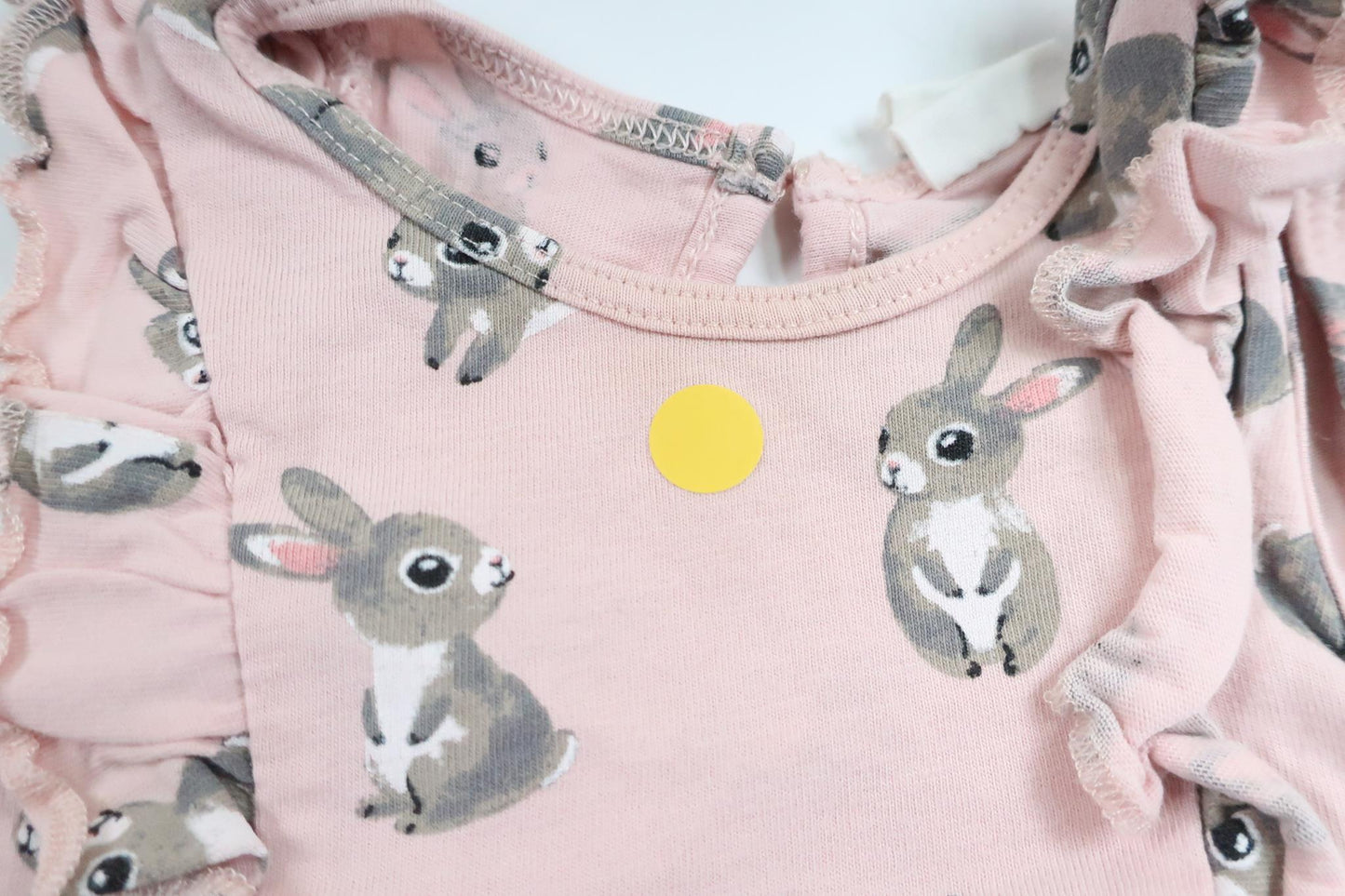 Dress with rabbits from H&amp;M - Size 68 - Pink