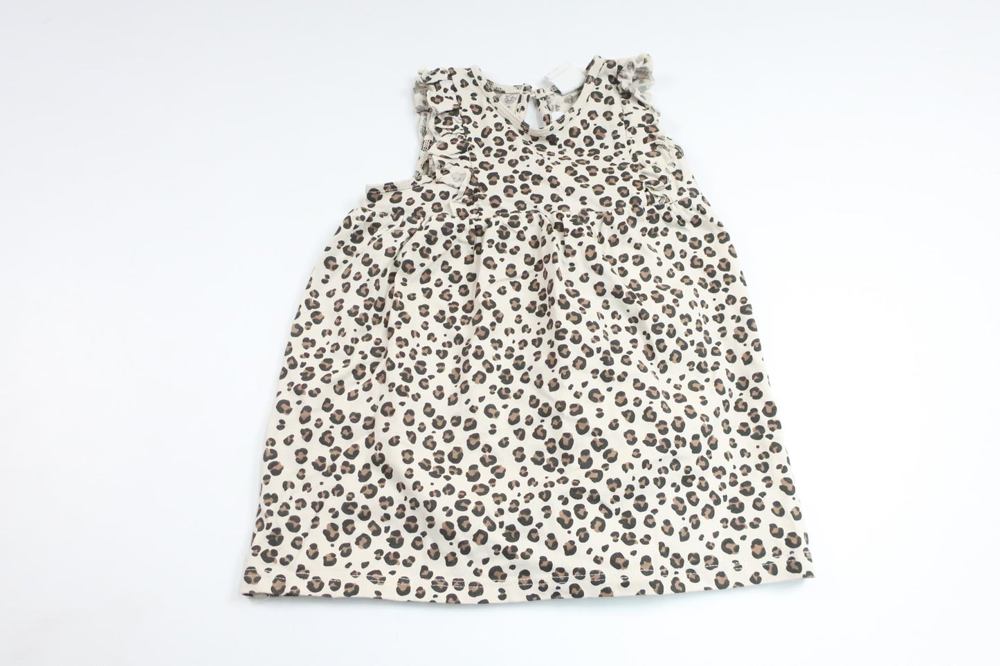 Leopard print dress from H&M - Size 74 - Beige