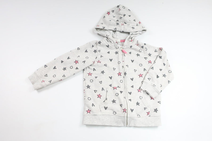 Hooded jacket from H&M - Size 92 - Grey