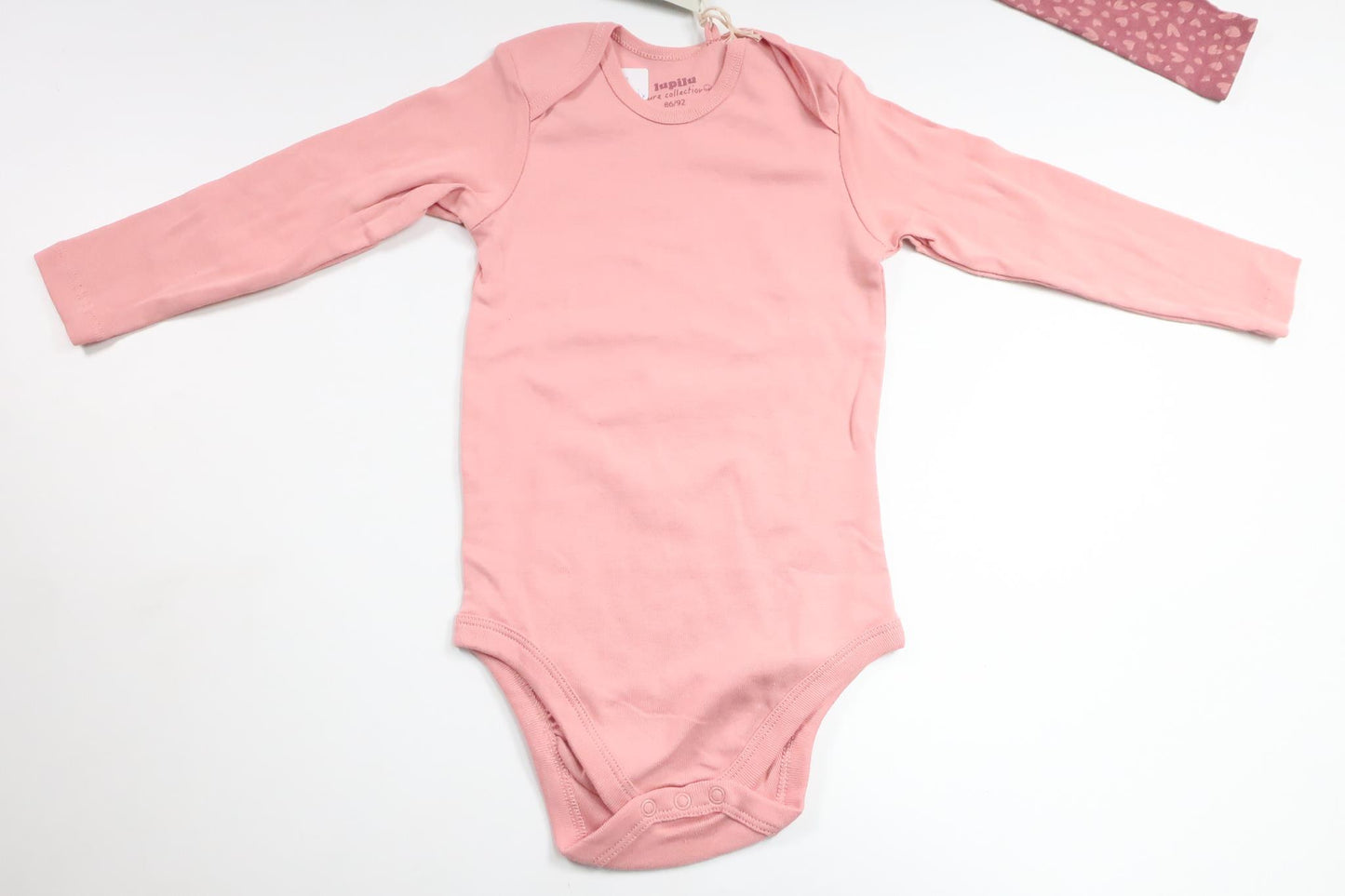 Set of 2 bodysuits from Lupilu - Size 86/92 - Pink