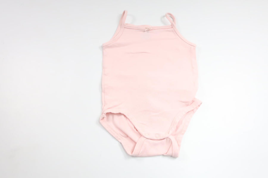 Linen bodysuit from H&amp;M - Size 80/86 - Pink