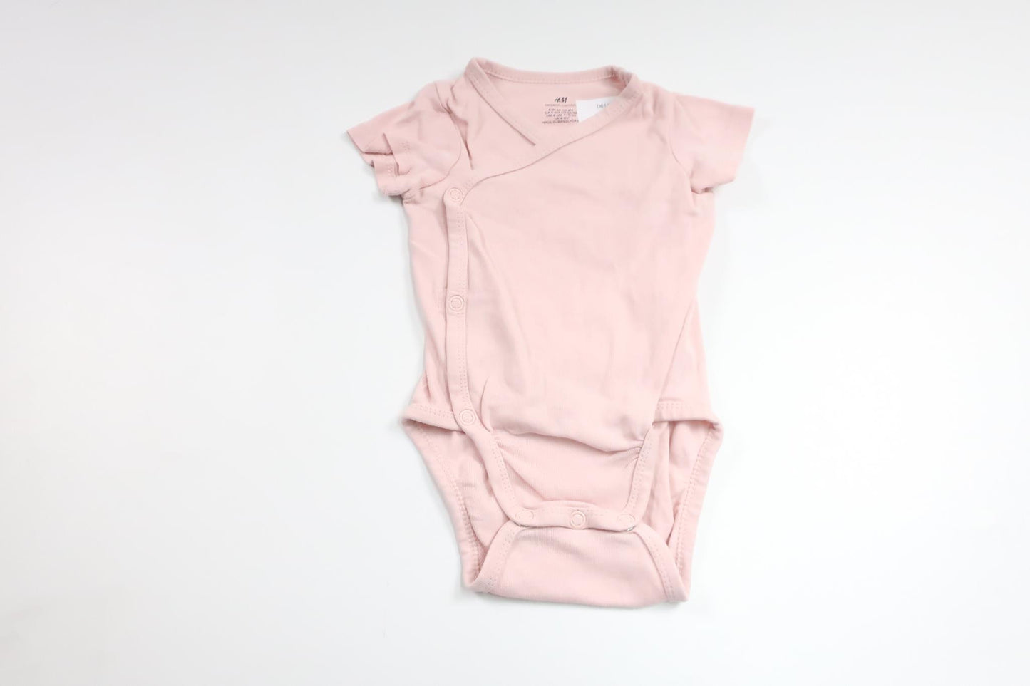 Wrap bodysuit from H&M - Size 68 - Pink