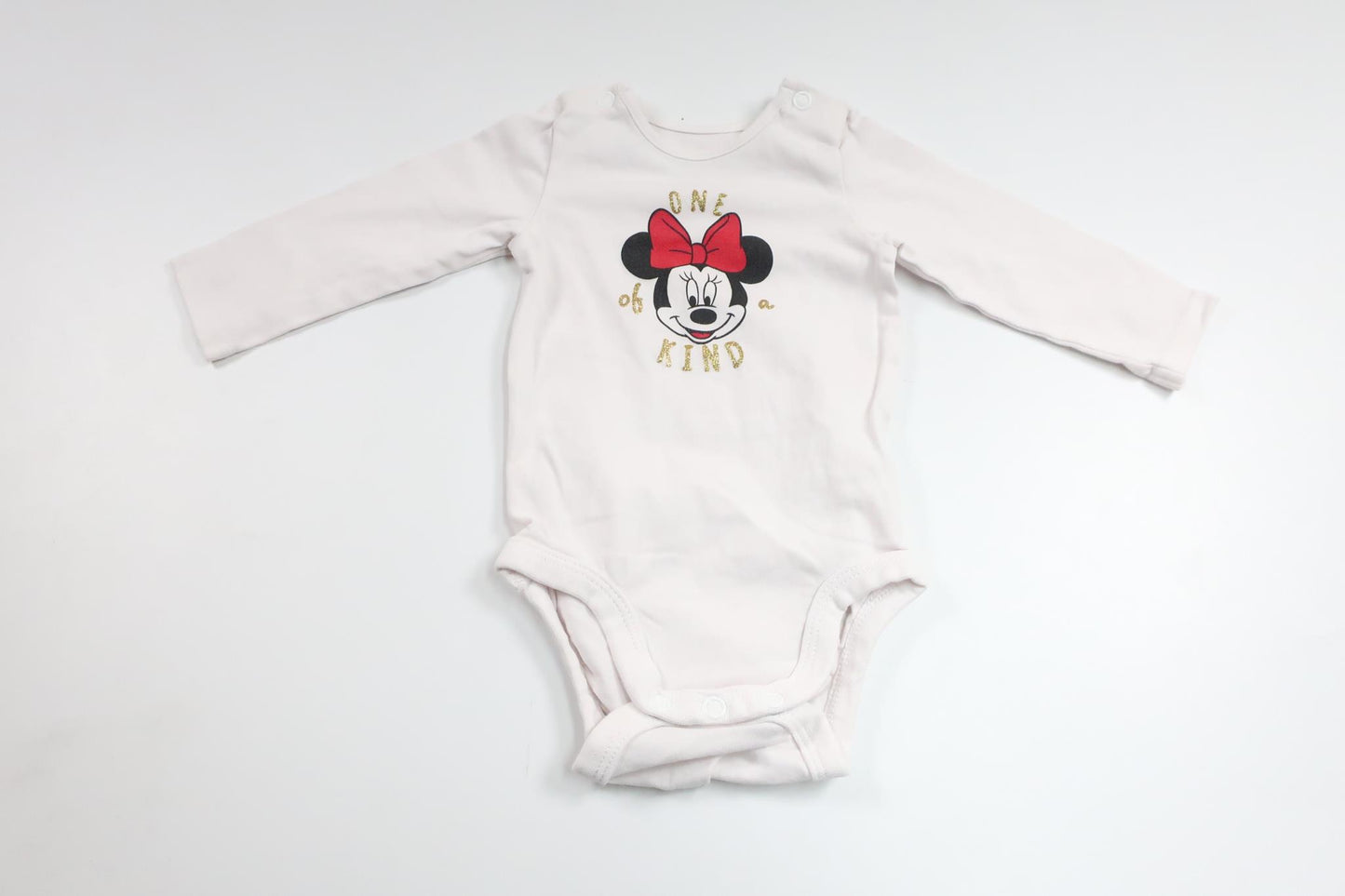 Bodysuit with Minnie from H&amp;M - Size 62 - White