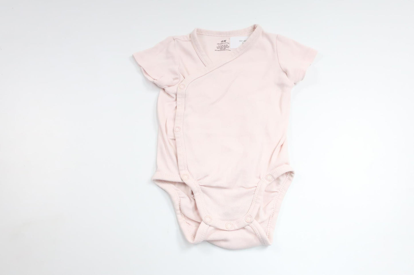 Wrap bodysuit from H&M - Size 68 - Pink