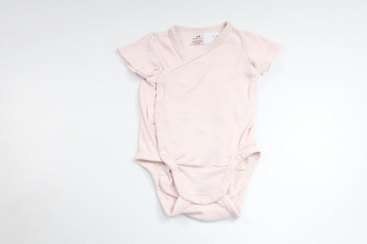 Wrap bodysuit from H&M - Size 68 - Pink