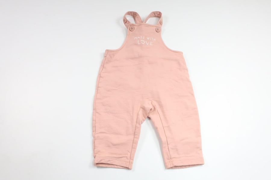 Suspender shorts from Lupilu - Size 68 - Pink