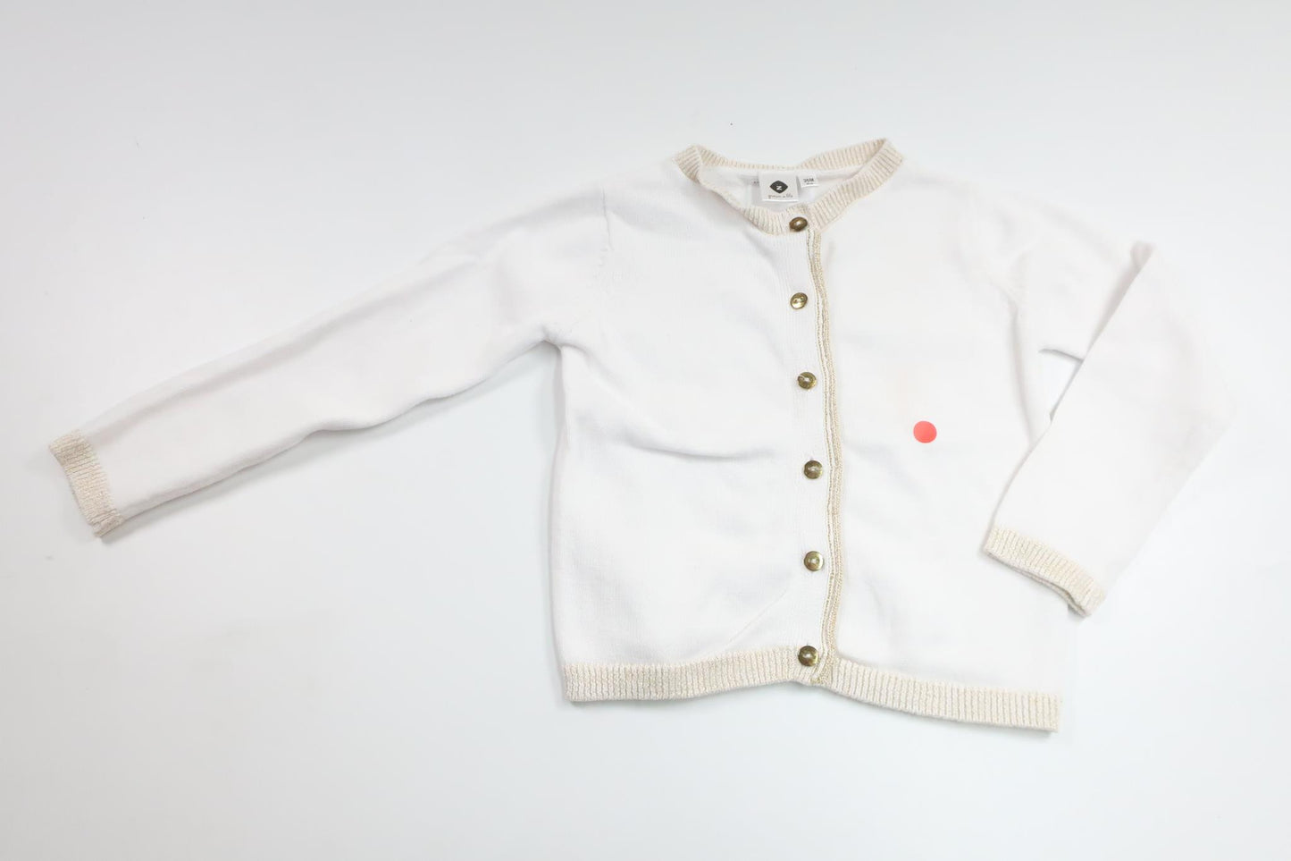Knitted cardigan from Grain de Blé - Size 92 - White