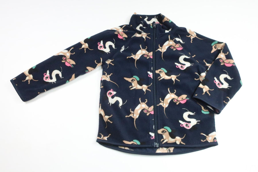 Fleece jacket from H&M - Size 98/104 - Navy blue