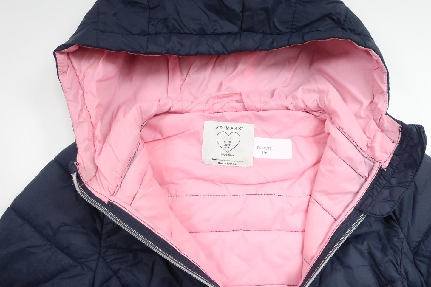 Lightly padded jacket from Primark - Size 122 - Navy blue
