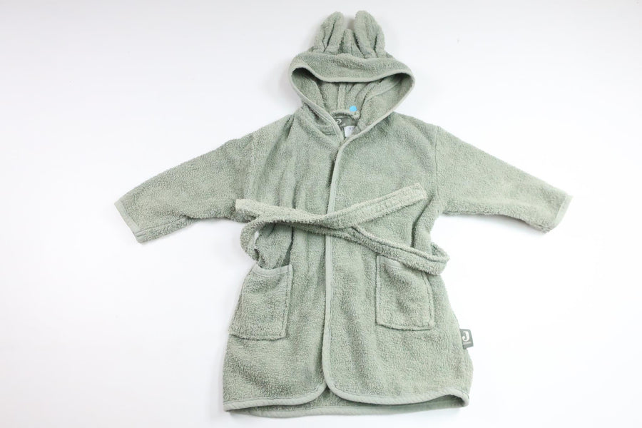 Bathrobe/Dressing gown from Jollein - Size 80/86 - Green