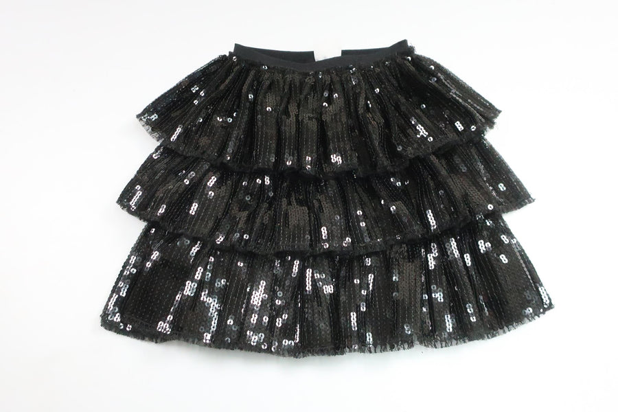 Skirt with sequins from Zara - Size 116 - Black