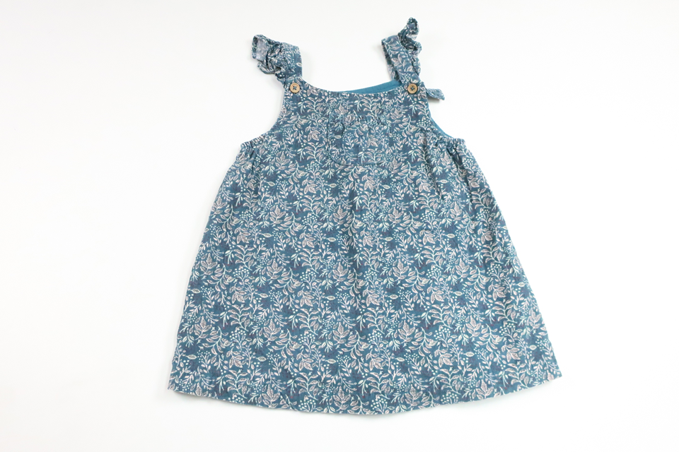 Floral dress from Tu - Size 80/86 - Blue