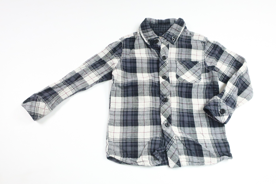 Checked shirt from Baby Skill - Size 86 - Navy blue