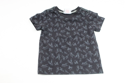 T-shirt with insects from Tommy Bahama - Size 86 - Grey